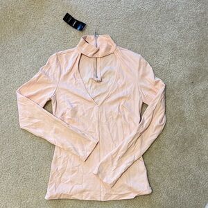 Bebe cutout  Pink Women's Top